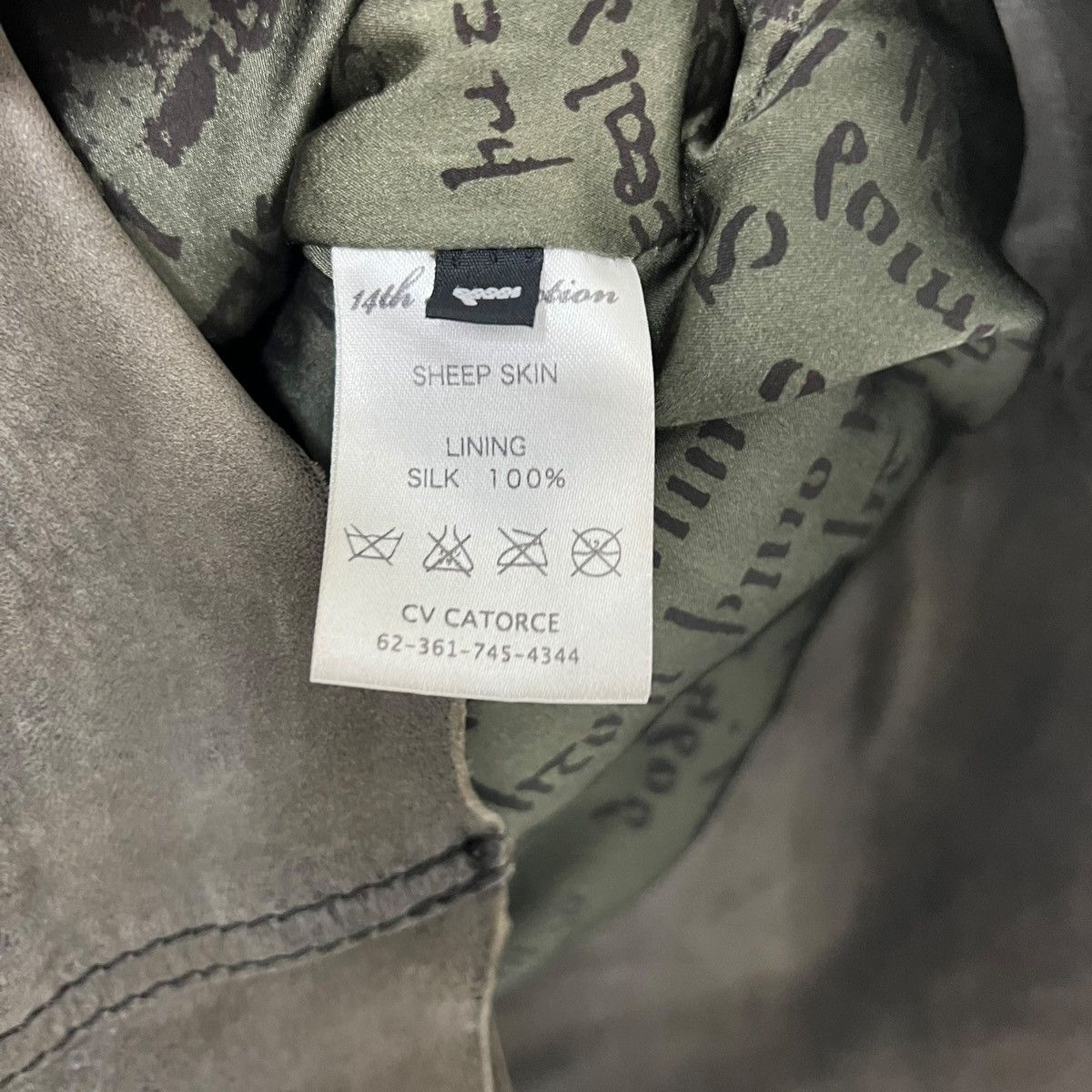 14th Addiction 14th addiction sheepskin leather jacket Size US S / EU 44-46 / 1 - 3 Thumbnail