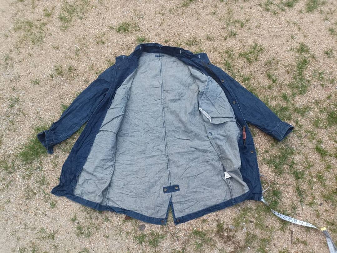 Japanese Brand × Vintage J. JERRY Men Long Denim Jacket Size US M / EU 48-50 / 2 - 9 Thumbnail