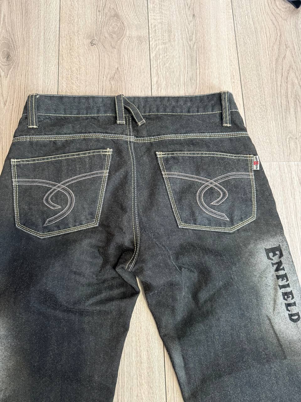 Vintage Royal Enfield moto eleven kewlar jeans W33 L32 Size US 33 - 11 Thumbnail