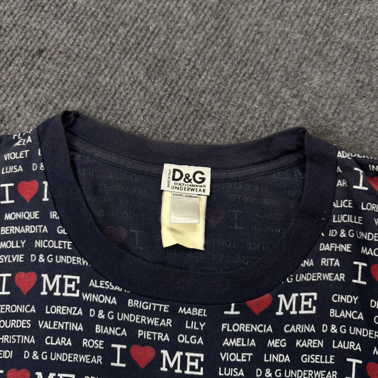 Dolce & Gabbana Vintage D&G Dolce & Gabbana Underwear “I ❤️ ME” Size US M / EU 48-50 / 2 - 5 Thumbnail