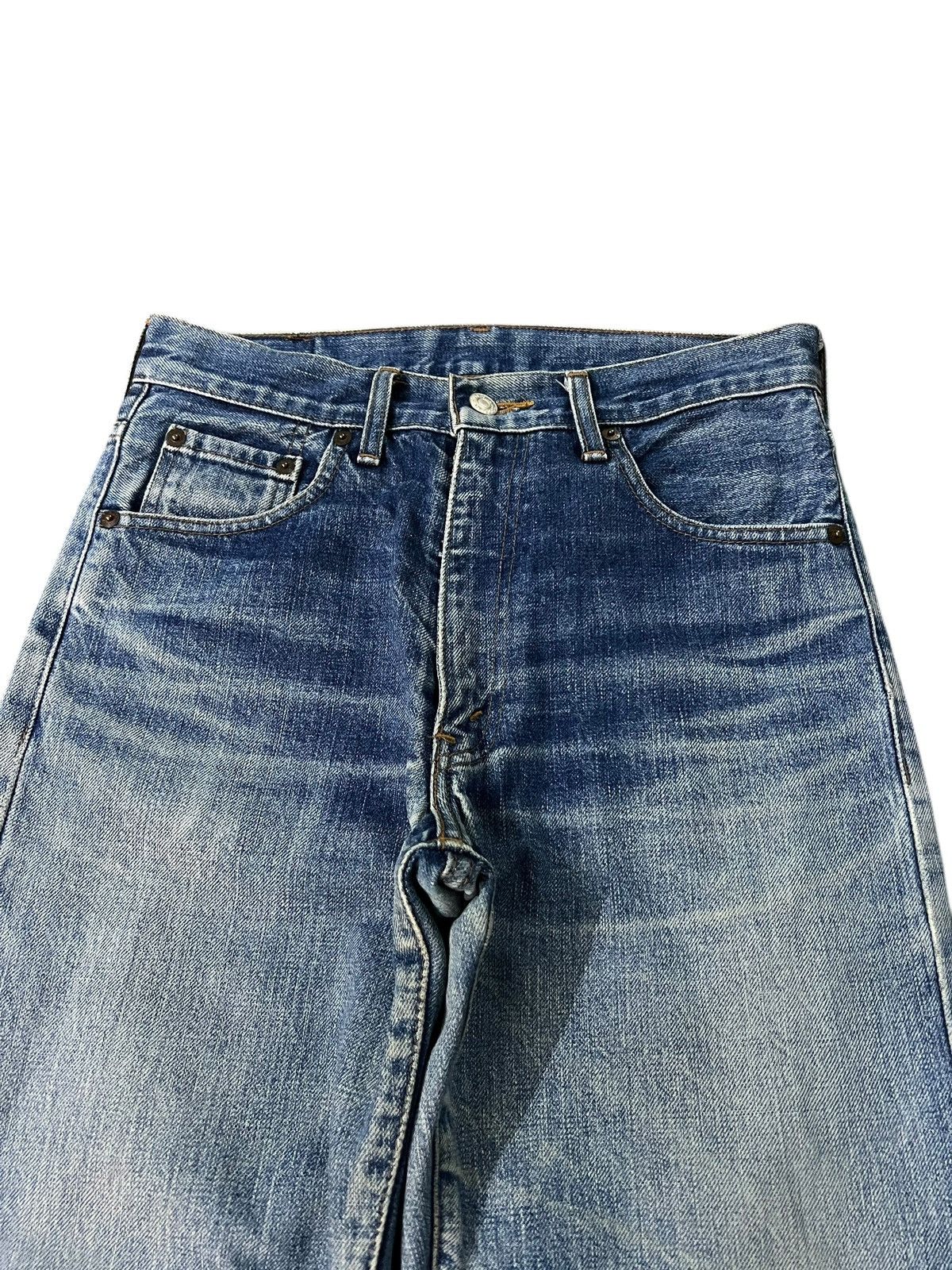 Levi's Vintage Levi’s 502xx Selvedge Faded Jean Size US 28 / EU 44 - 3 Thumbnail