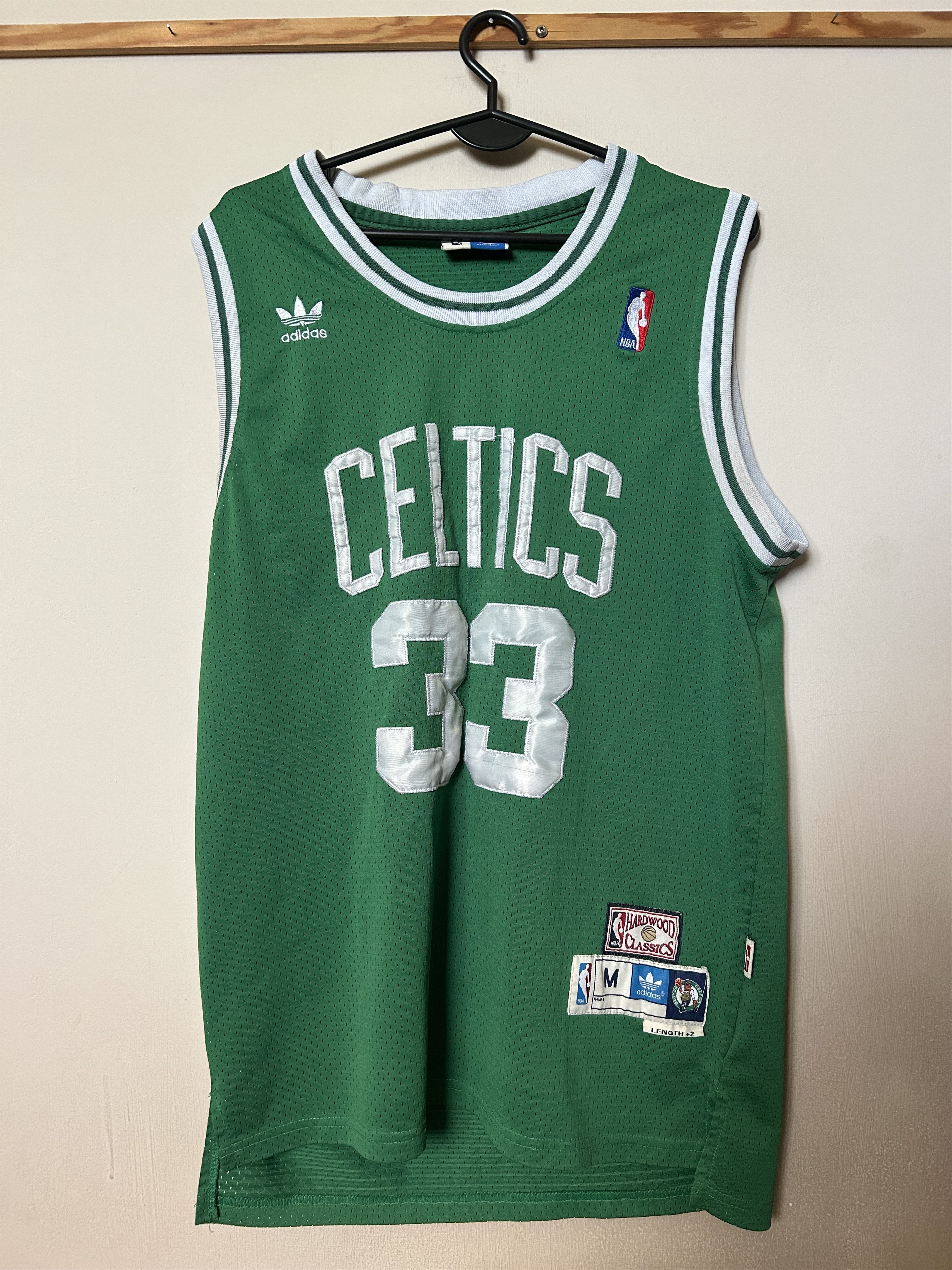 Adidas Vintage BOSTON CELTICS no. 33 BIRD - M - adidas - UNIQUE Size US M / EU 48-50 / 2 - 2 Thumbnail