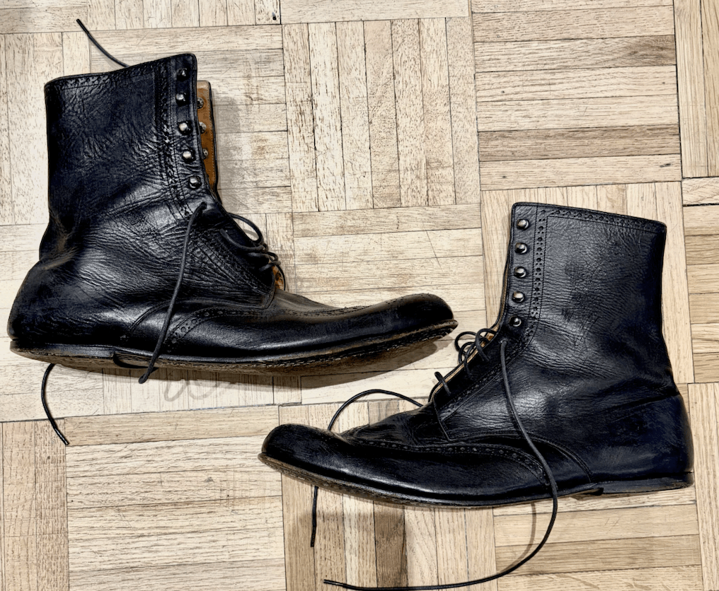 Number (N)ine Number (N)ine Wingtip Boots Size US 10.5 / EU 43-44 - 7 Thumbnail