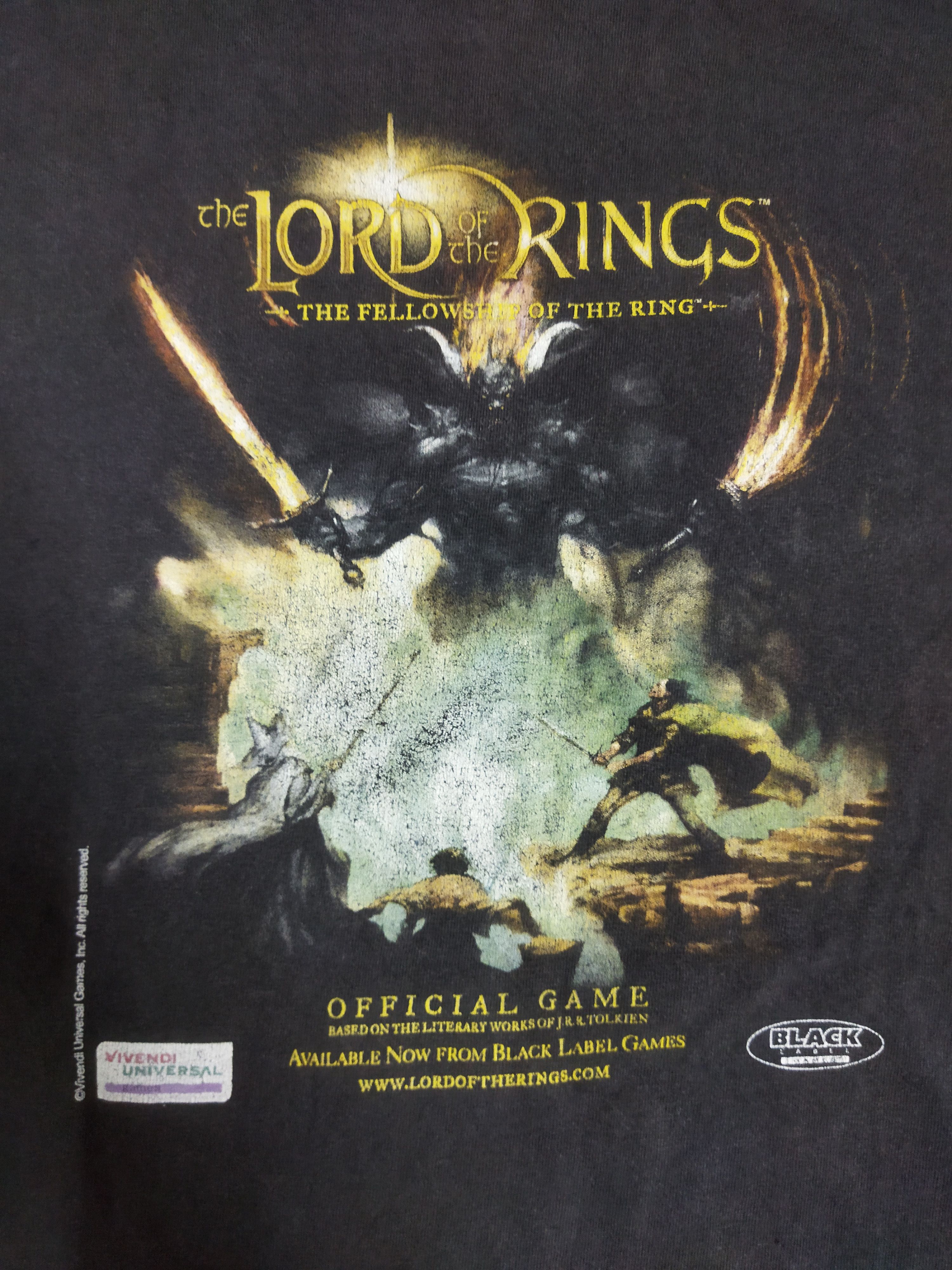 Vintage Vintage 2002 The Lord Of The Rings Tee Size US XL / EU 56 / 4 - 3 Thumbnail