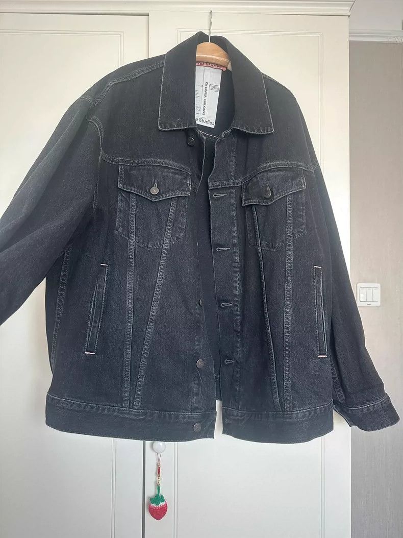 Acne Studios acne studios Black denim jacket 2504-Nextarrow Size US XXS / EU 40 - 2 Thumbnail