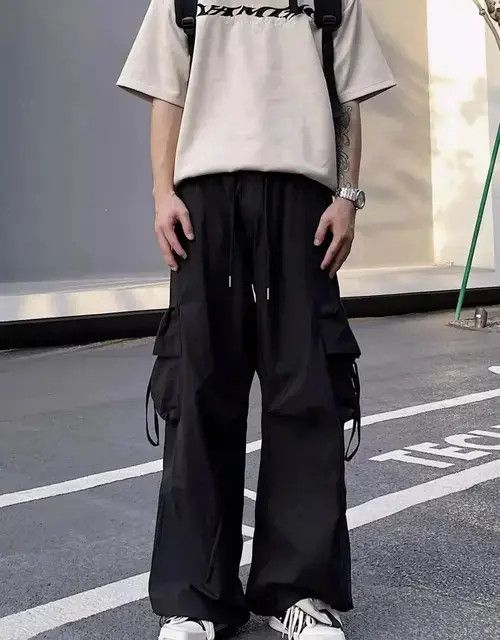 Other Blue Big Pocket Cargo Pants Size US 42 / EU 58 - 3 Thumbnail