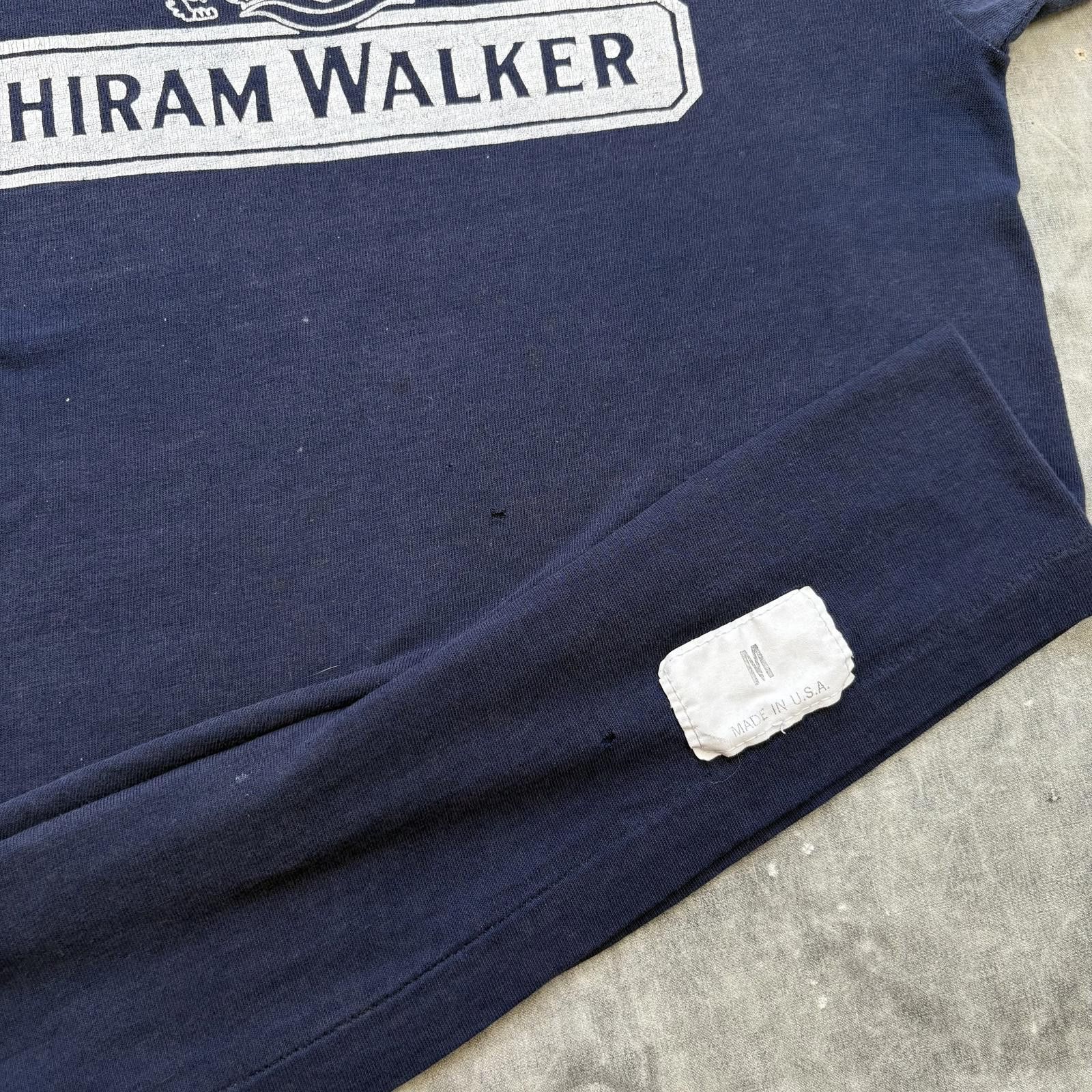Vintage Vintage 70s 80s Hiram Walker Liquor Alcohol Jersey Shirt Size US M / EU 48-50 / 2 - 7 Thumbnail