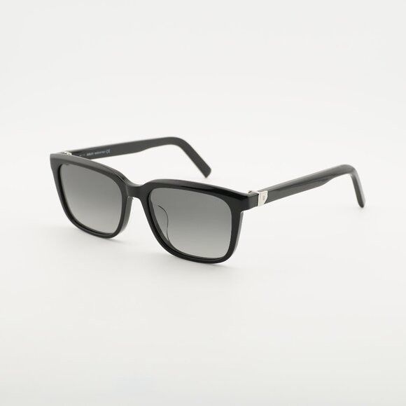 Berluti Berluti BL40023U 01B Sunglasses Black Rectangle Frame Size ONE SIZE - 1 Thumbnail