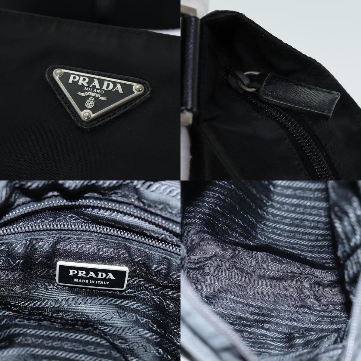 Prada PRADA Shoulder Bag Nylon Black Size ONE SIZE - 11 Thumbnail