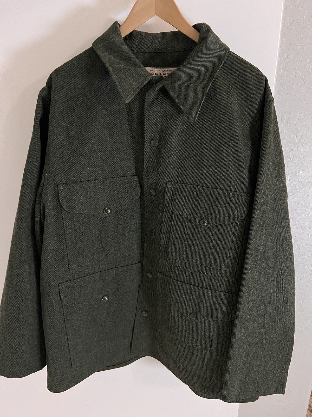 Filson Filson Olive Green Work Jacket / Overshirt – Size XL Size US XXL / EU 58 / 5 - 1 Thumbnail