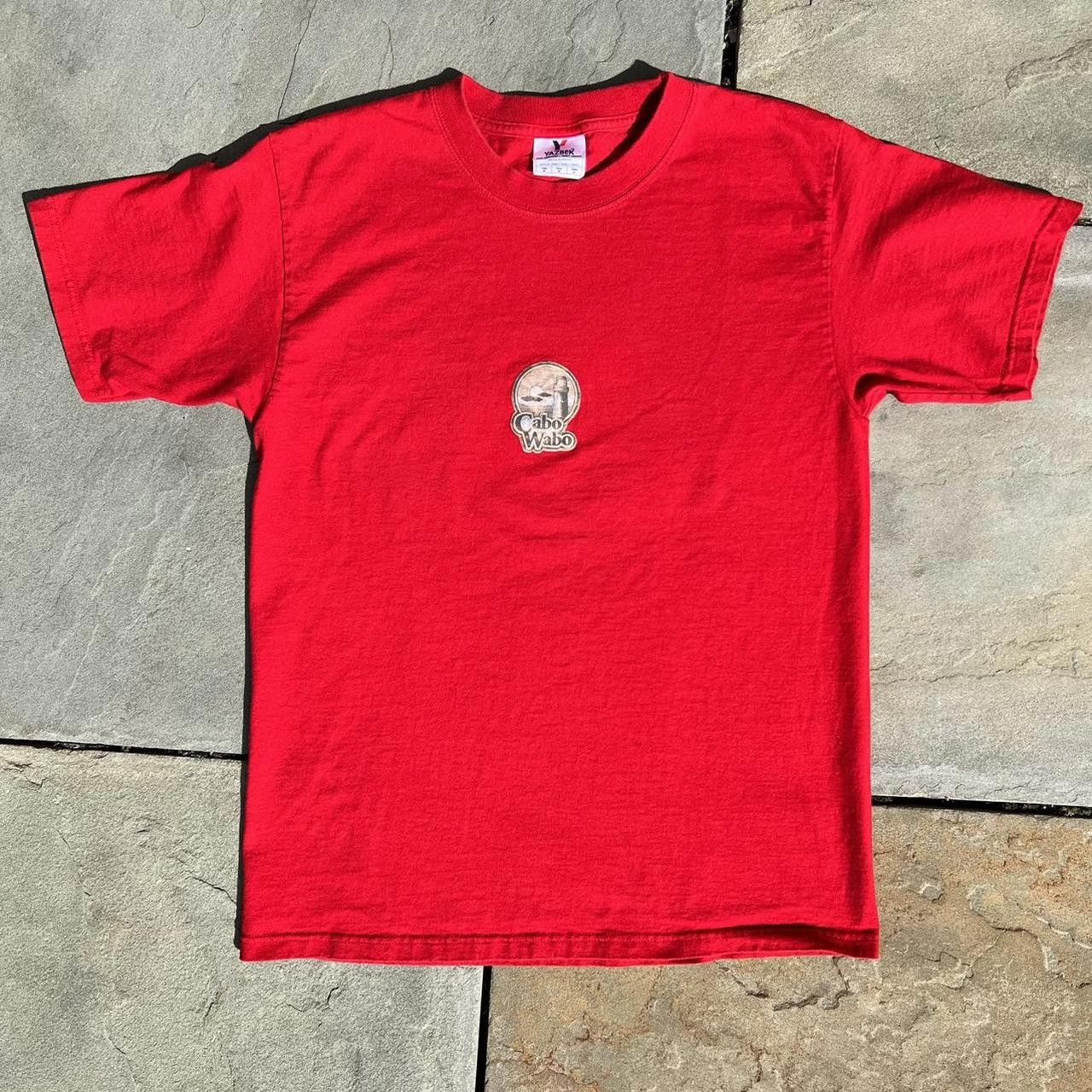 Vintage Men's Red Tshirt Size US S / EU 44-46 / 1 - 2 Thumbnail
