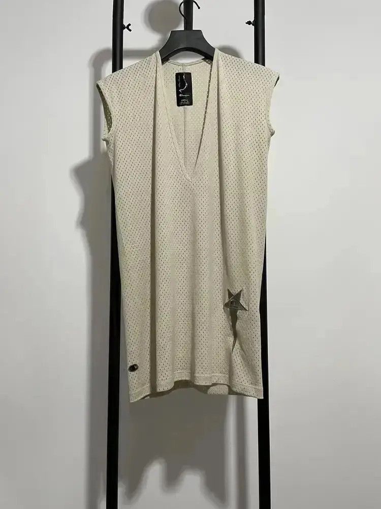 トップス rick owens 17ss WALRUS JUMBO V TOP rick owens 17ss WALRUS JUMBO V TOP