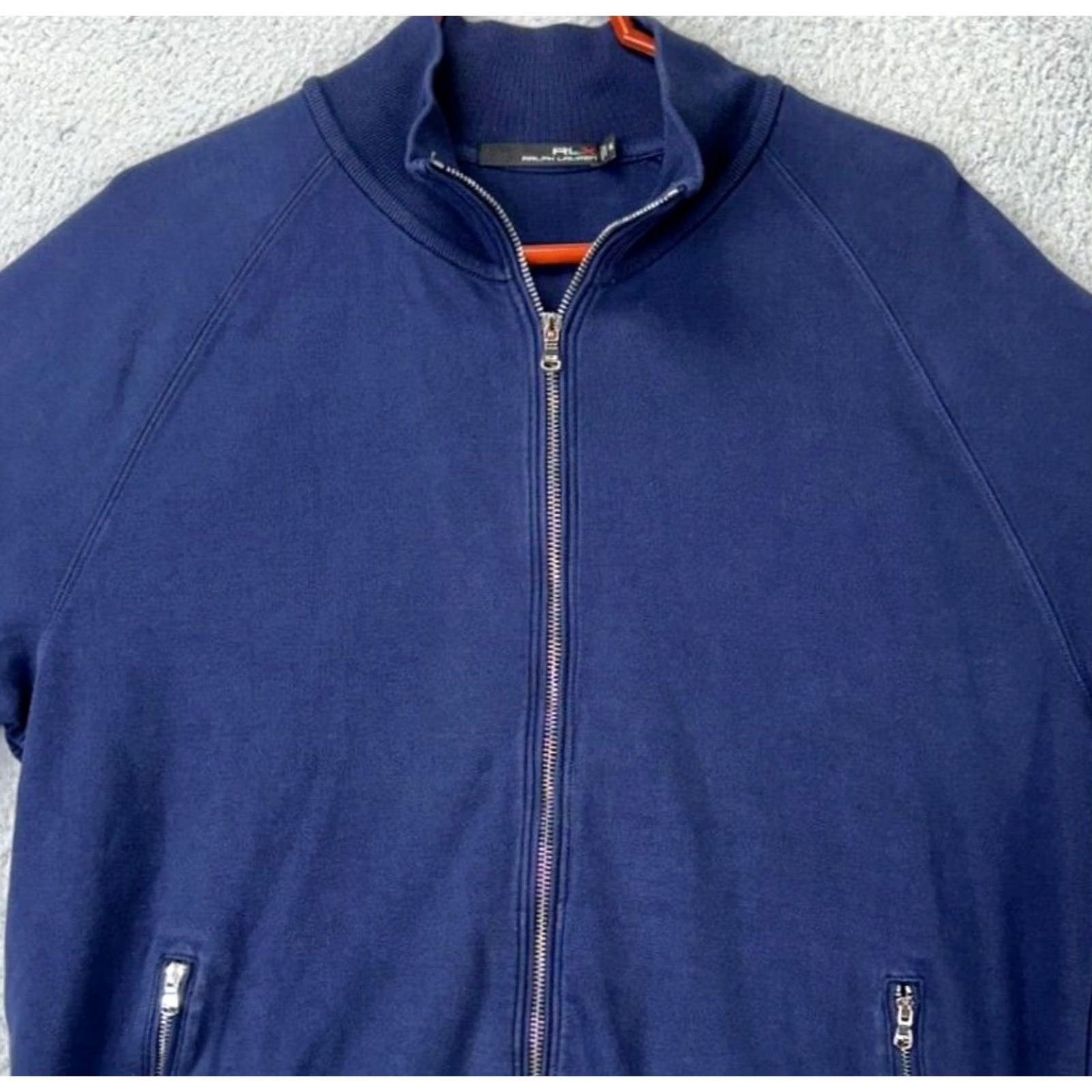Ralph Lauren RLX Ralph Lauren Jacket Adult XL Blue Full Zip Golf Athletic Long Sleeve Mens Size US XL / EU 56 / 4 - 2 Thumbnail