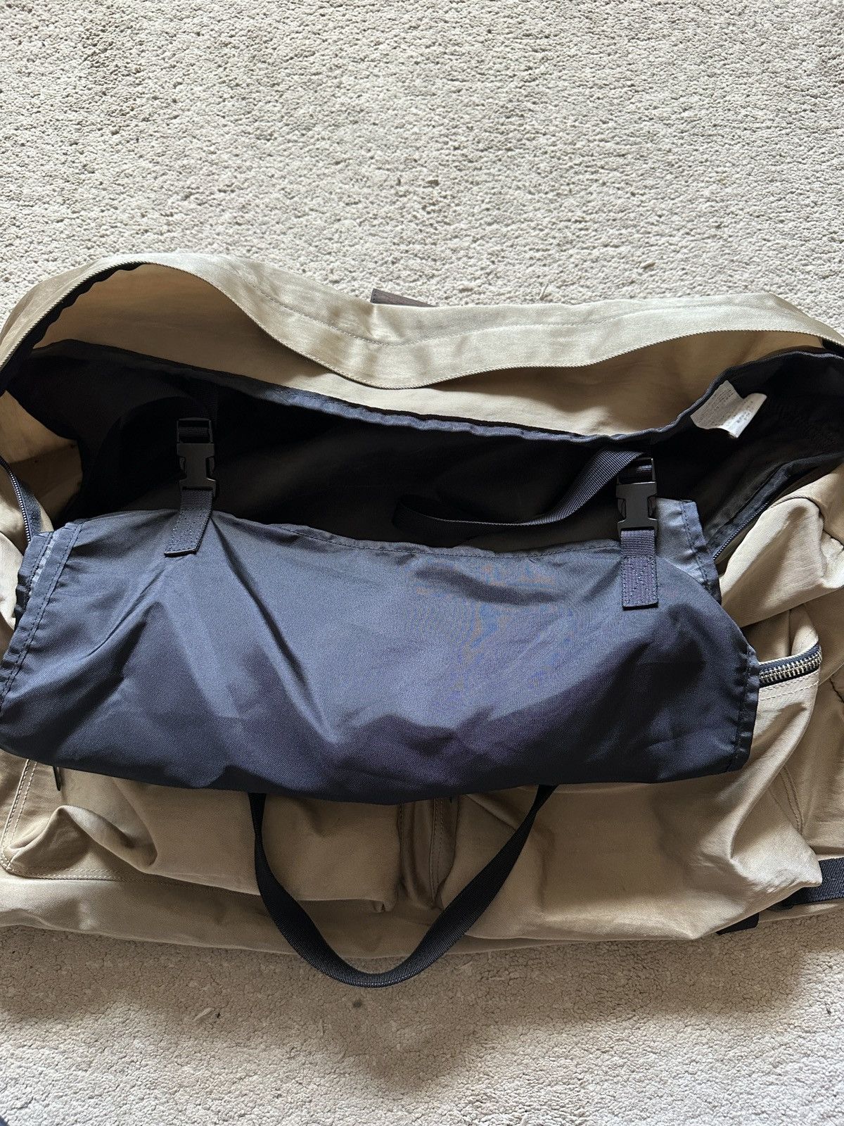 Yohji Yamamoto 1990s YSACCS POUR HOMME YOHJI YAMAMOTO Nylon Duffle Bag Size ONE SIZE - 14 Thumbnail