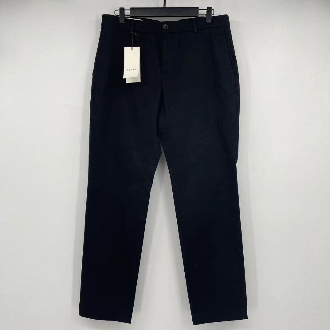 Gucci Gucci embroidered letter trousers Size US 34 / EU 50 - 2 Thumbnail