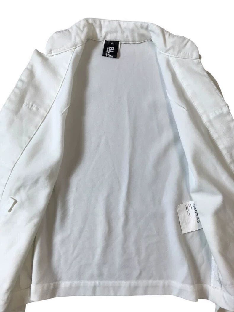 Comme des Garcons Comme Des Garcons White Retro Chinese Top Size XS / US 0-2 / IT 36-38 - 3 Thumbnail