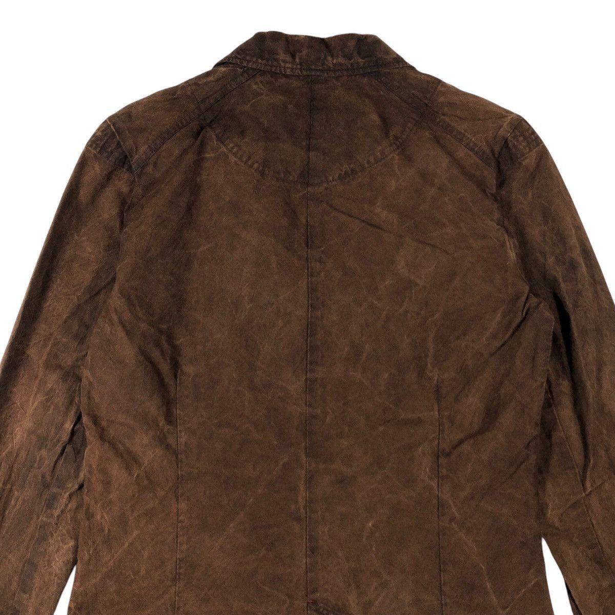 Japanese Brand × Vintage GOKURAKUCHO Culture Patina Look Blazer Jacket Size US M / EU 48-50 / 2 - 4 Thumbnail