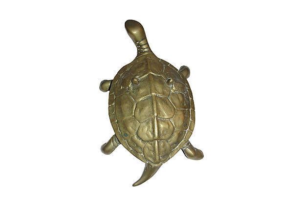 Designer Brass Turtle Dish Size ONE SIZE - 3 Thumbnail