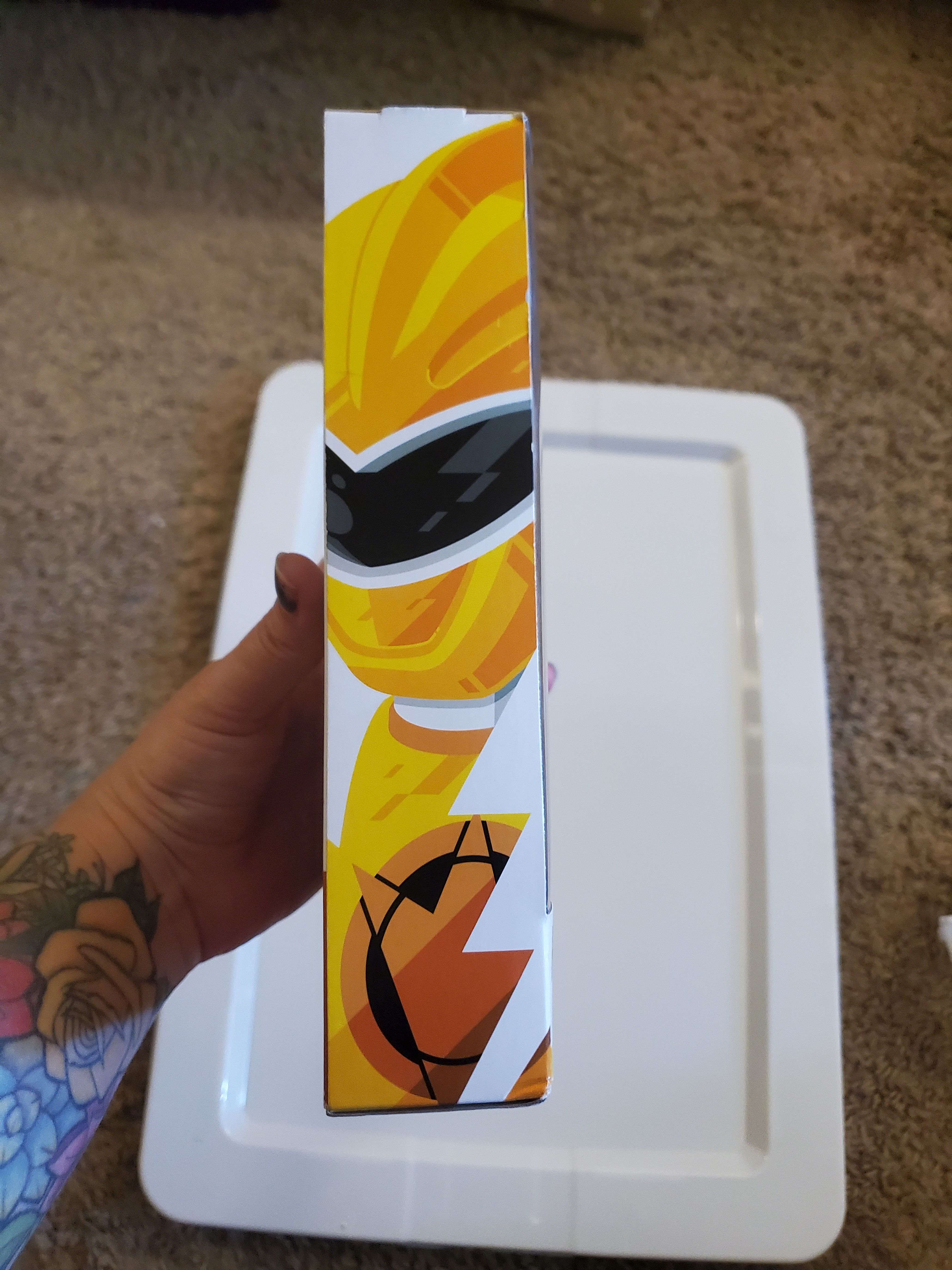 Other New in box! Dino Thunder Yellow Power Ranger-Collectable Size ONE SIZE - 2 Thumbnail