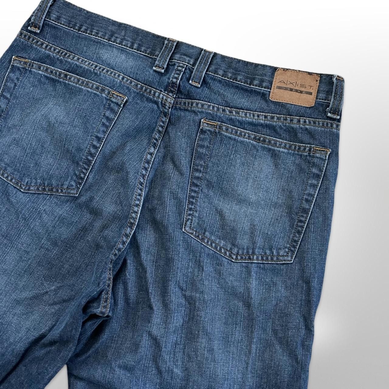 Axist × Vintage Axist Relaxed Fit Navy Straight Leg Jeans Size US 36 / EU 52 - 3 Thumbnail