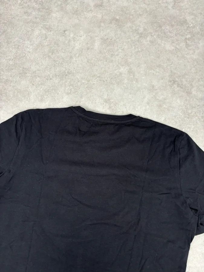 Just Cavalli SS2016 Cavalli Black Cotton Graphic Lip Smoke Cigarette T-Shirt Size US M / EU 48-50 / 2 - 6 Thumbnail
