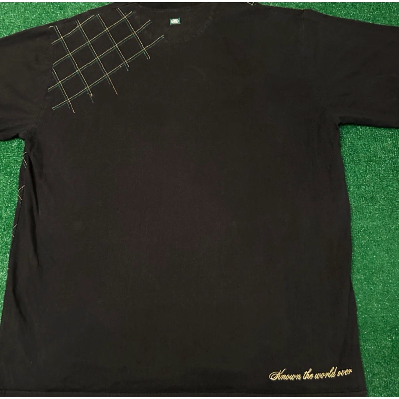 Ecko Unltd. VINTAGE Ecko Unltd Embroidered Logo Shirt Mens 3XL Black Short Sleeve T-Shirt Hip Hop Grunge Skater 90s Y2k Vintage Logo Size US XXL / EU 58 / 5 - 2 Thumbnail