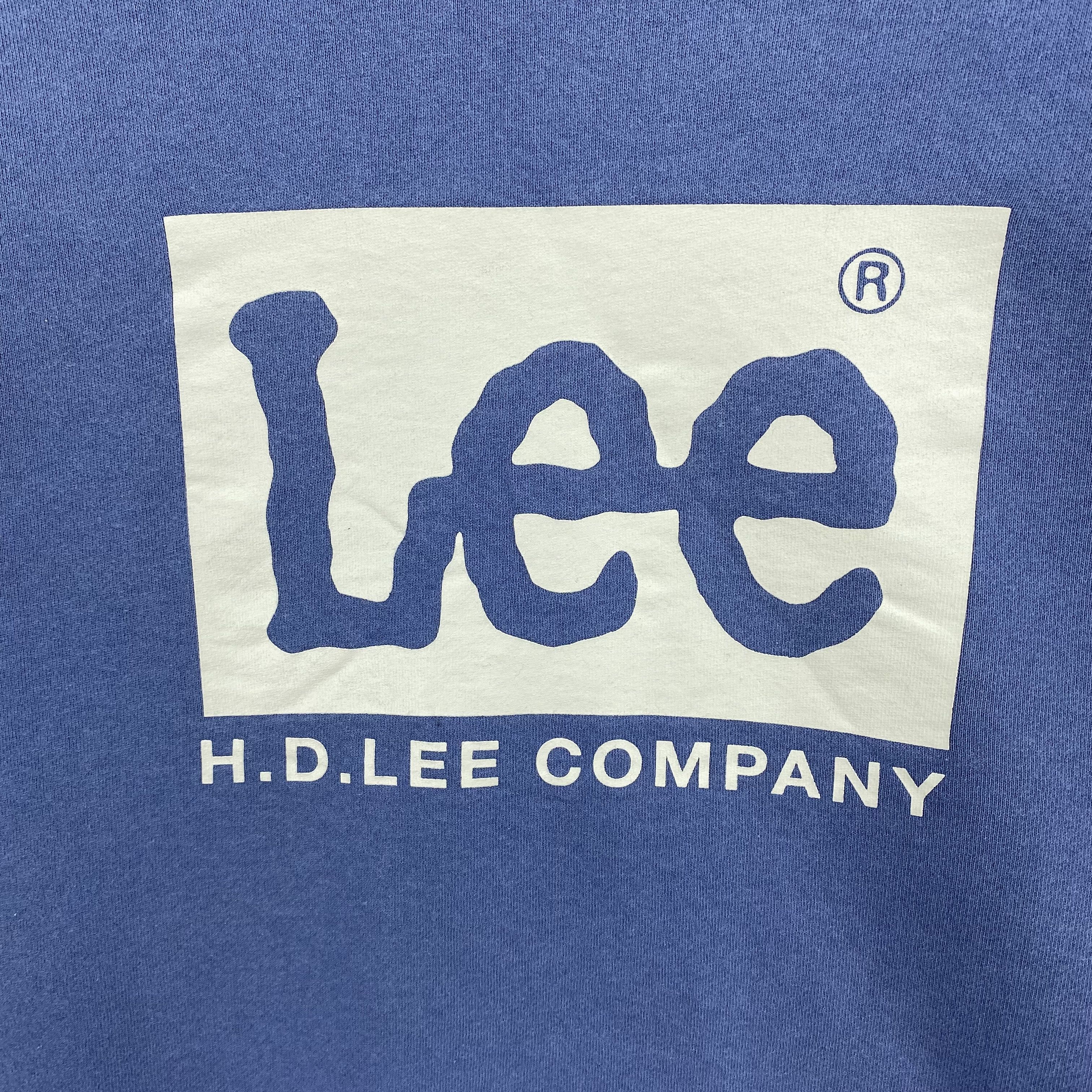 Lee Vintage 90s Lee Sweater Spell Out Script Sweatshirt Jumper Size US S / EU 44-46 / 1 - 5 Thumbnail