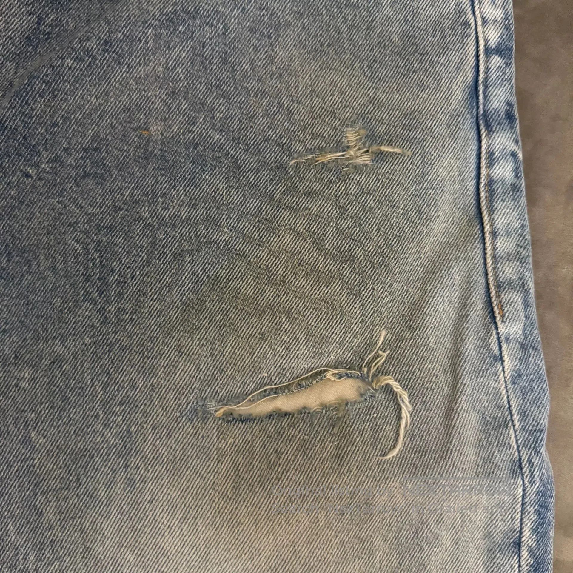 ANACHRONORM ANACHRONORM 24AW Vintage Distressed Jeans. Size US 34 / EU 50 - 5 Thumbnail