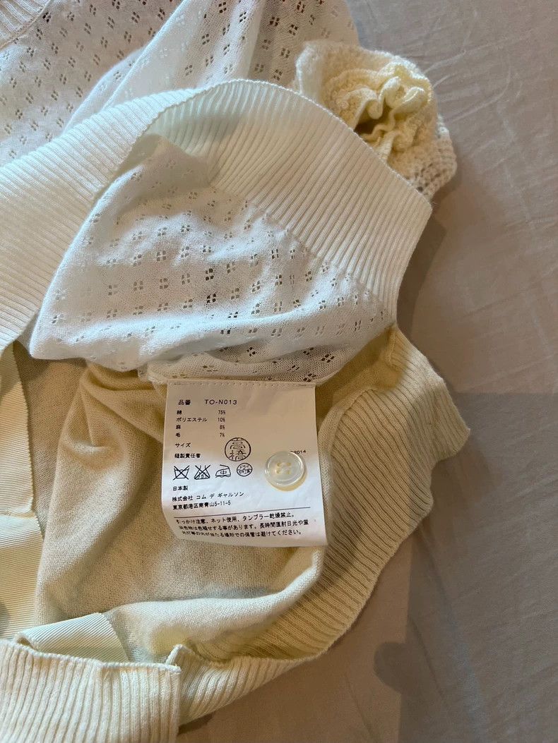 Comme des Garcons Comme Des Garcons size 均码 Cutout knit top Size S / US 4 / IT 40 - 3 Thumbnail