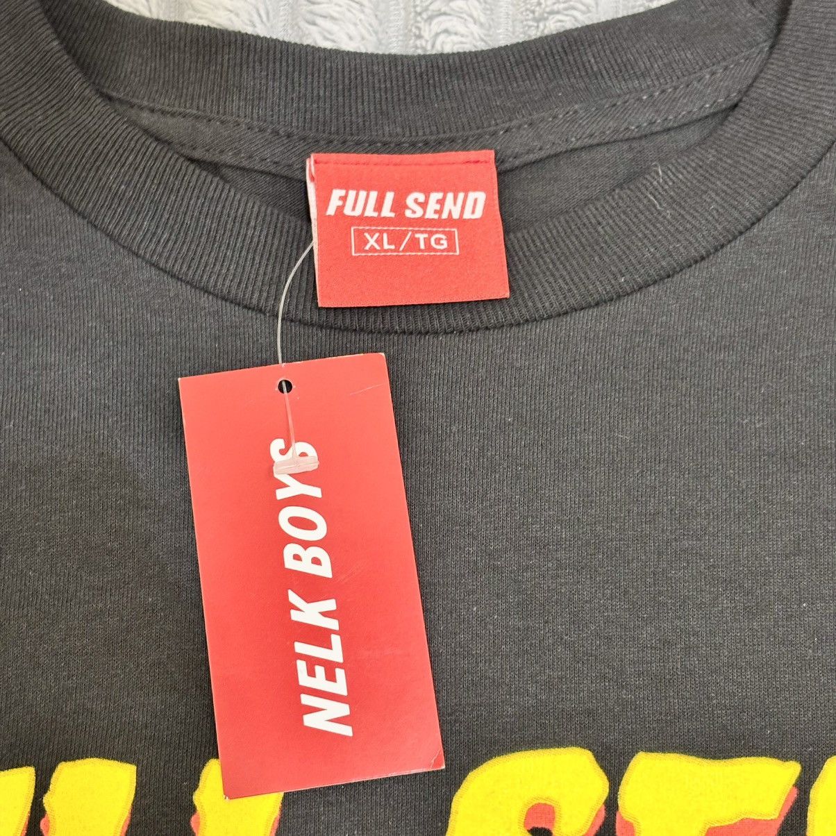 Full Send Full Send Nelk Auntie Killers Black Long Sleeve Shirt XL Size US XL / EU 56 / 4 - 2 Thumbnail