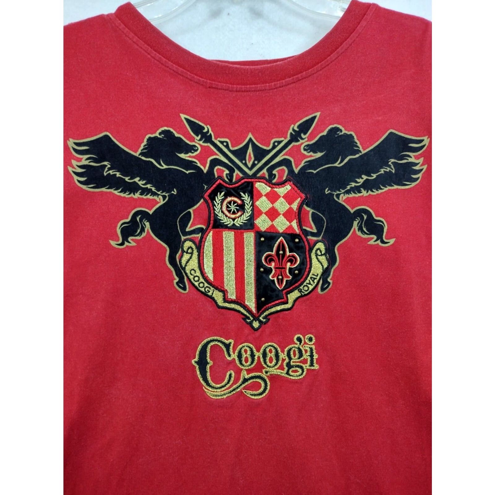 Coogi Vintage Coogi Polo Shirt Men 3XL Red Embroidered Short Sleeve Casual Slim Fit Size US XXL / EU 58 / 5 - 4 Thumbnail
