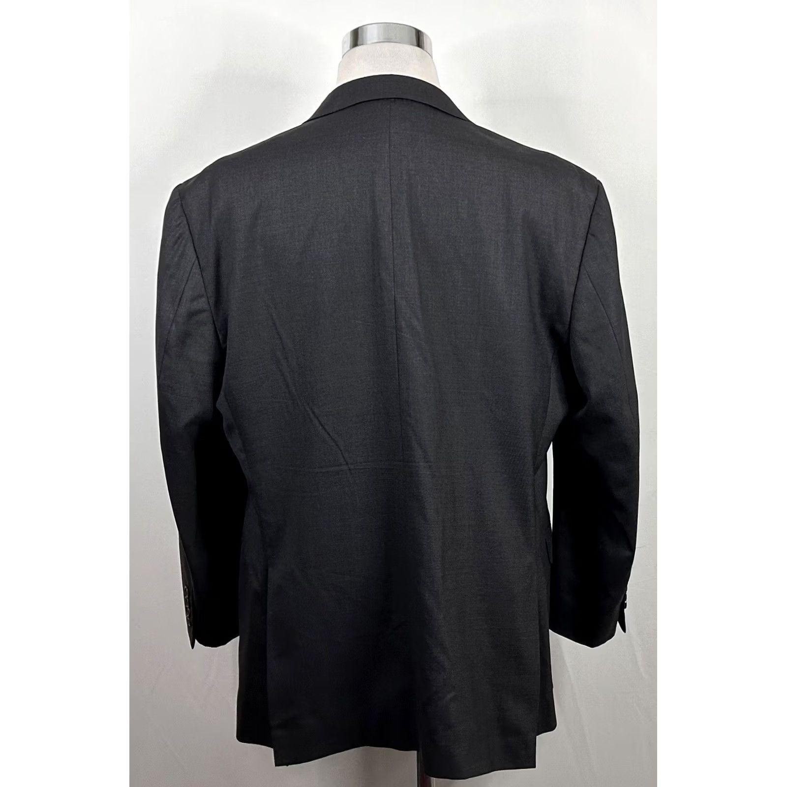 Brooks Brothers Brooks Brothers Sport Coat Gray Wool Blend Two Button Lined Double Vented 44R Mens Regular Jacket Coat Notch Lapel Size US XS / EU 42 / 0 - 6 Thumbnail
