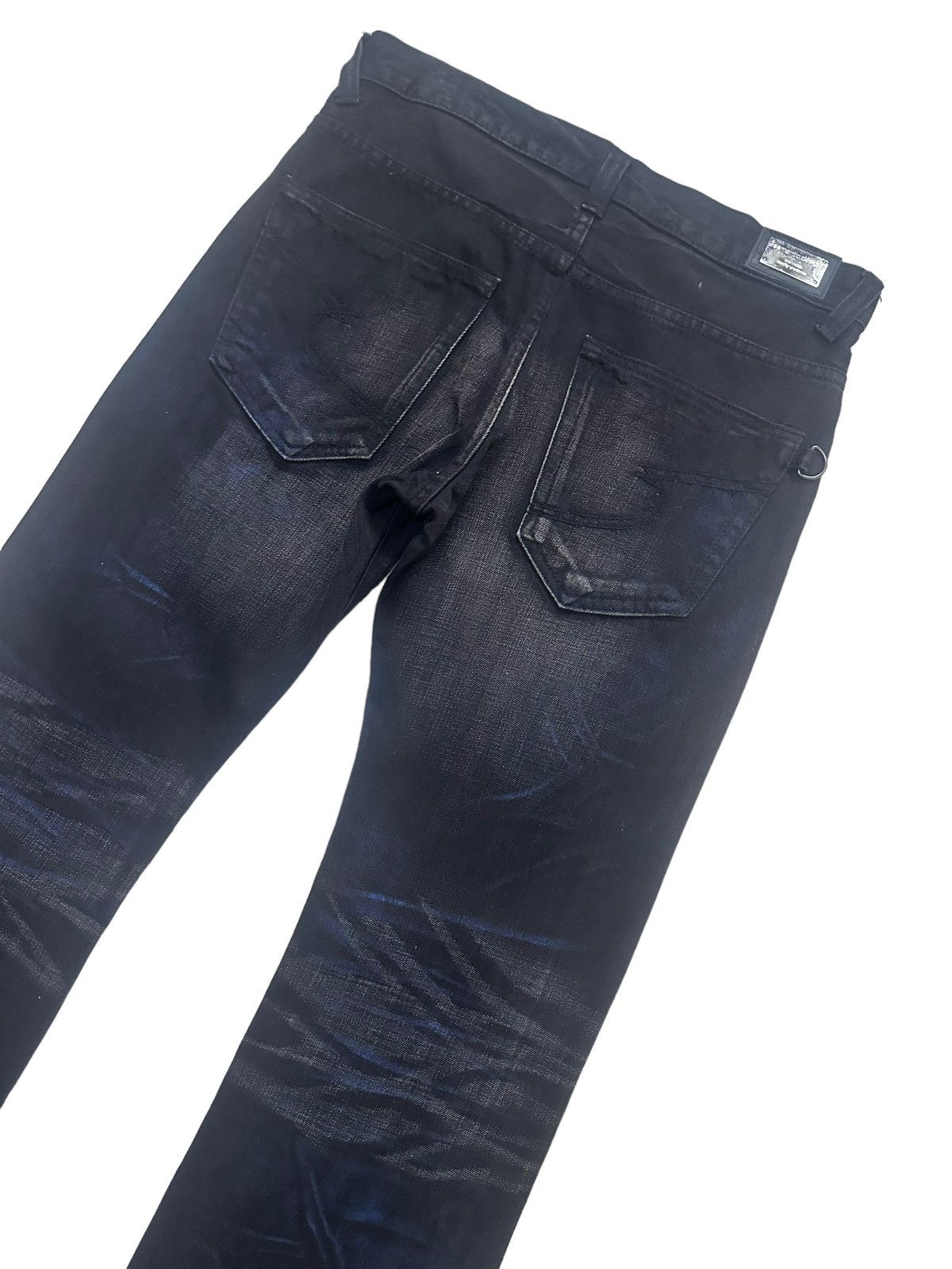 Hysteric Glamour GRAIL 🇯🇵 90s Flare Semantic Design Snake Print Denim Pants Size US 32 / EU 48 - 6 Thumbnail