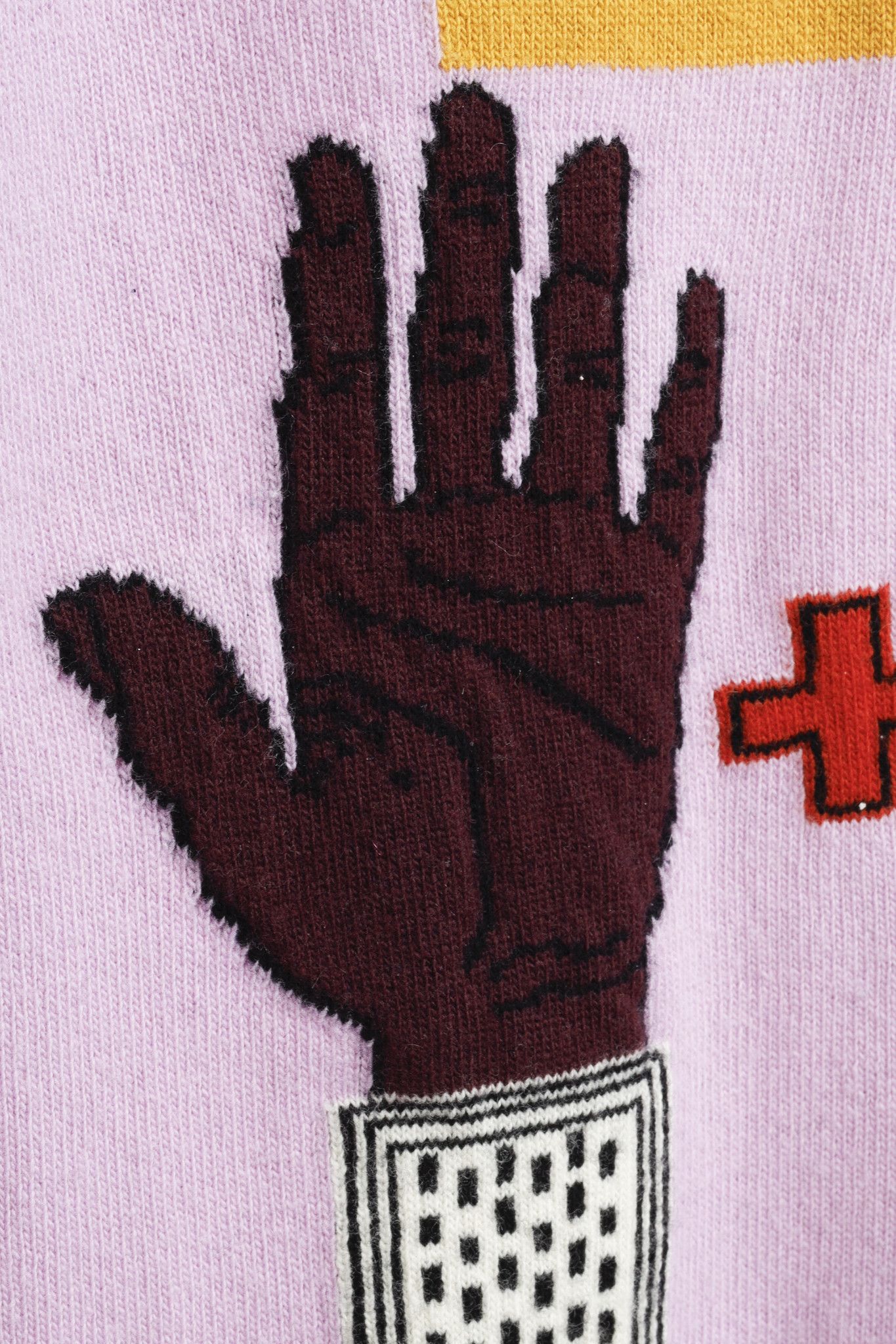 Valentino Valentino AW/17 Runway Cherry Blossom Colourblock Sweater Size XS / US 0-2 / IT 36-38 - 8 Thumbnail
