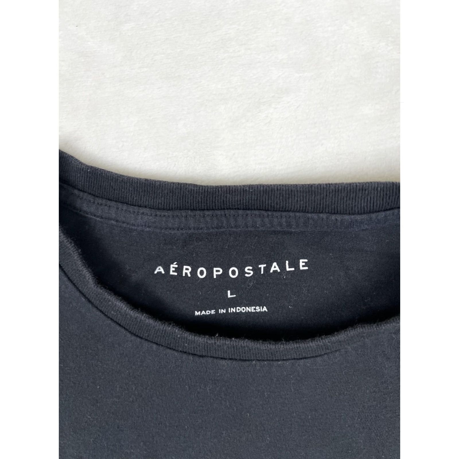 Aeropostale VINTAGE Aeropostale NYC AERO T-Shirt Mens L Black Logo Graphic Y2K Size US L / EU 52-54 / 3 - 3 Thumbnail