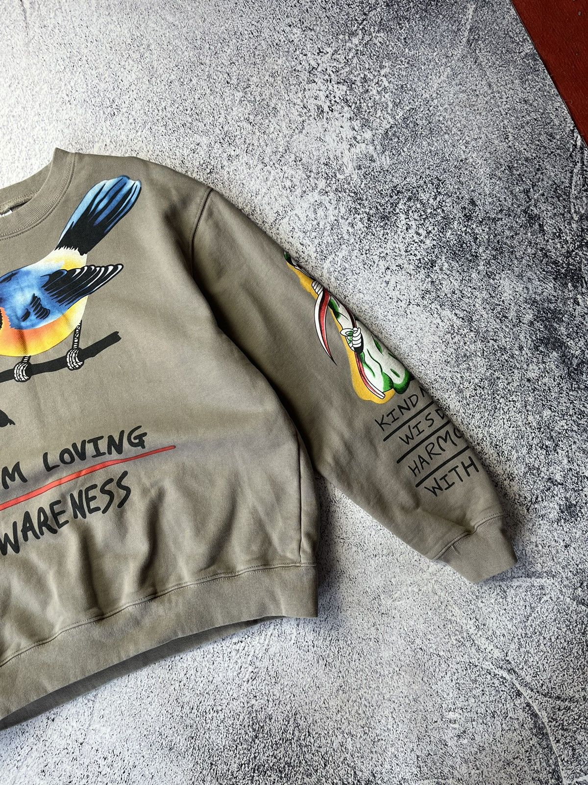 Vintage Vintage Kanye I Am Loving Awareness Sweatshirt Size US M / EU 48-50 / 2 - 6 Thumbnail
