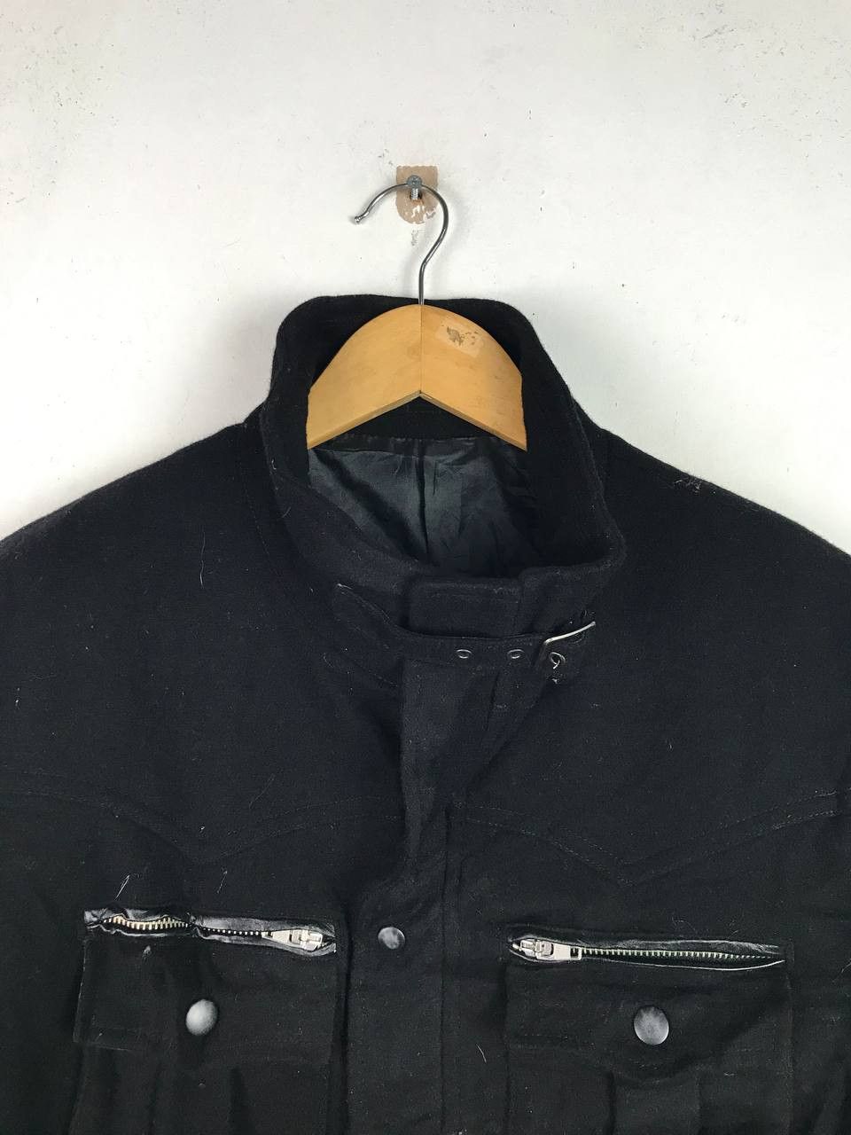 Comme Ca Ism × Japanese Brand × Vintage Very rare Comme Ca Ism Rare Design Wool Jacket Size US L / EU 52-54 / 3 - 3 Thumbnail