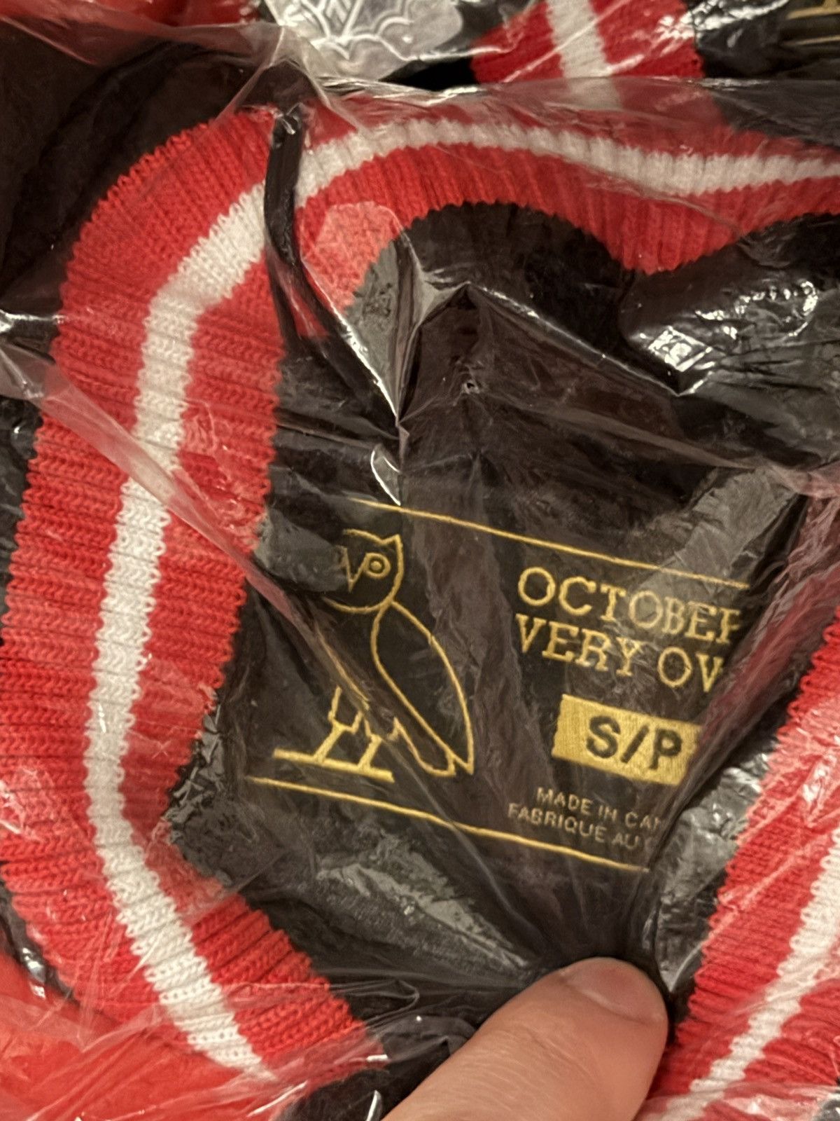 Drake OVO x NHL Chicago Blackhawks Varsity Jacket Size US S / EU 44-46 / 1 - 8 Thumbnail