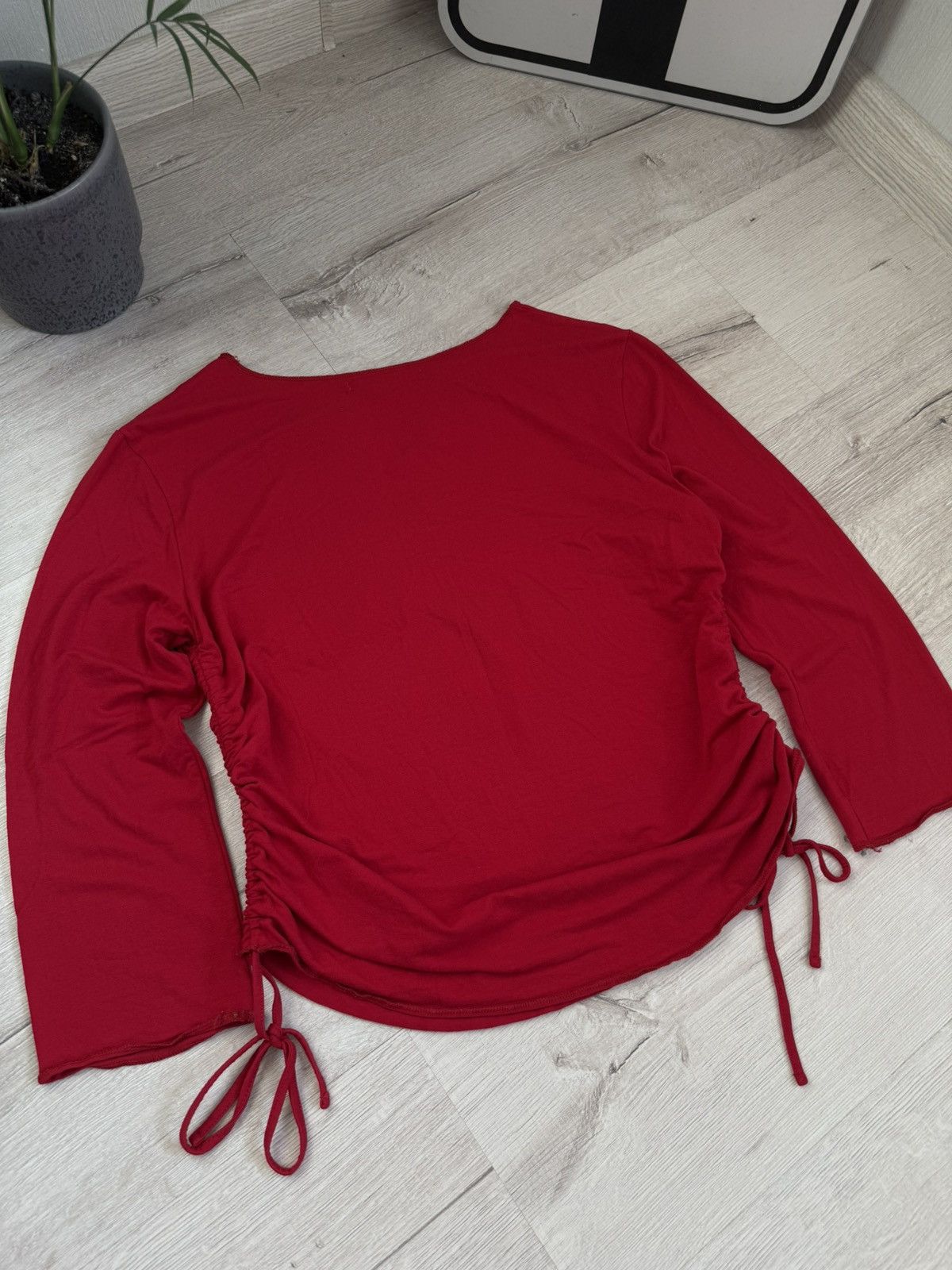If Six Was Nine Archive Y2k 2000s Sexy Longsleeve Skater Street Corp Boozy Size M / US 6-8 / IT 42-44 - 7 Thumbnail