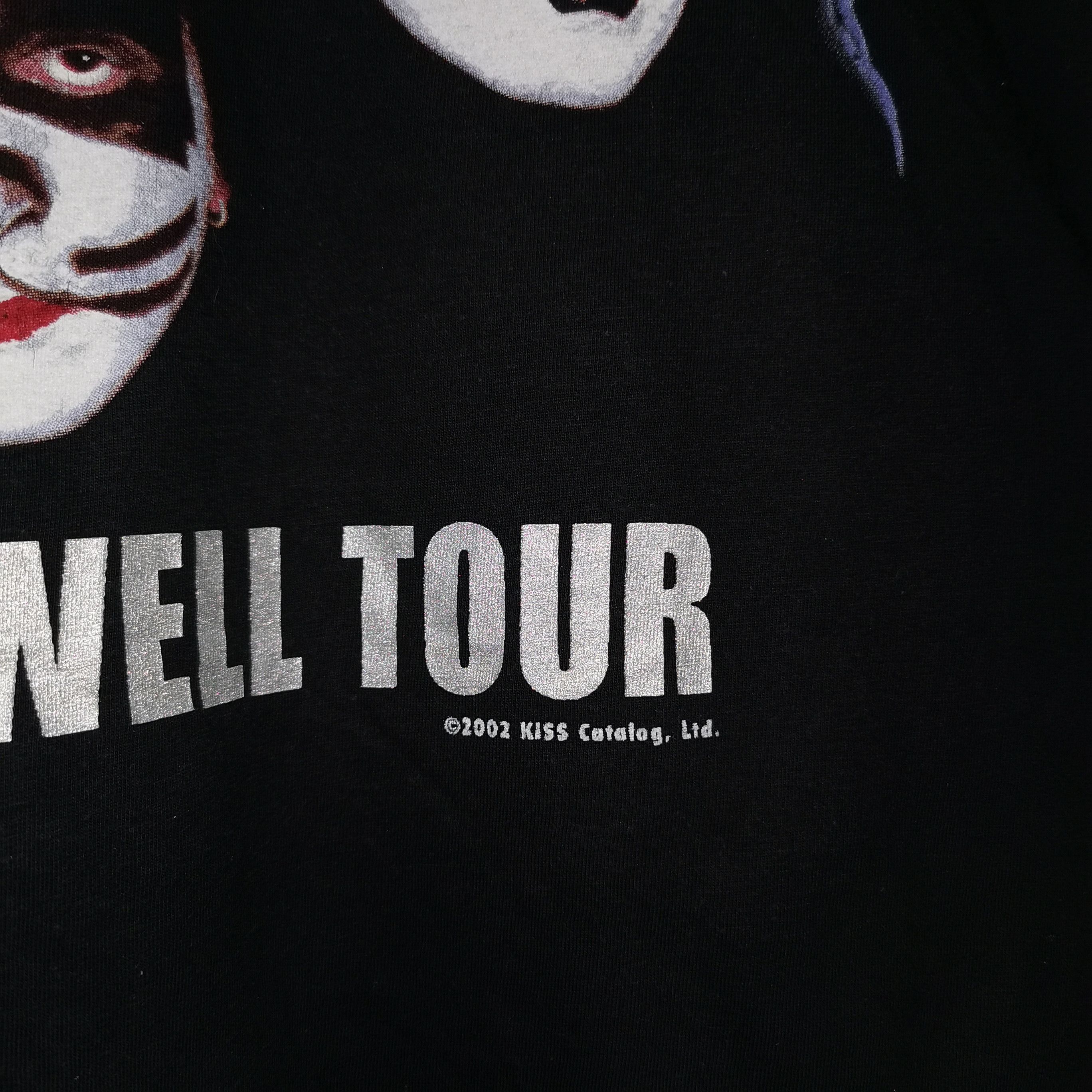 Band Tees × KISS × Vintage T-shirt kiss vintage 'the farewell tour official 2002 Size US L / EU 52-54 / 3 - 4 Thumbnail