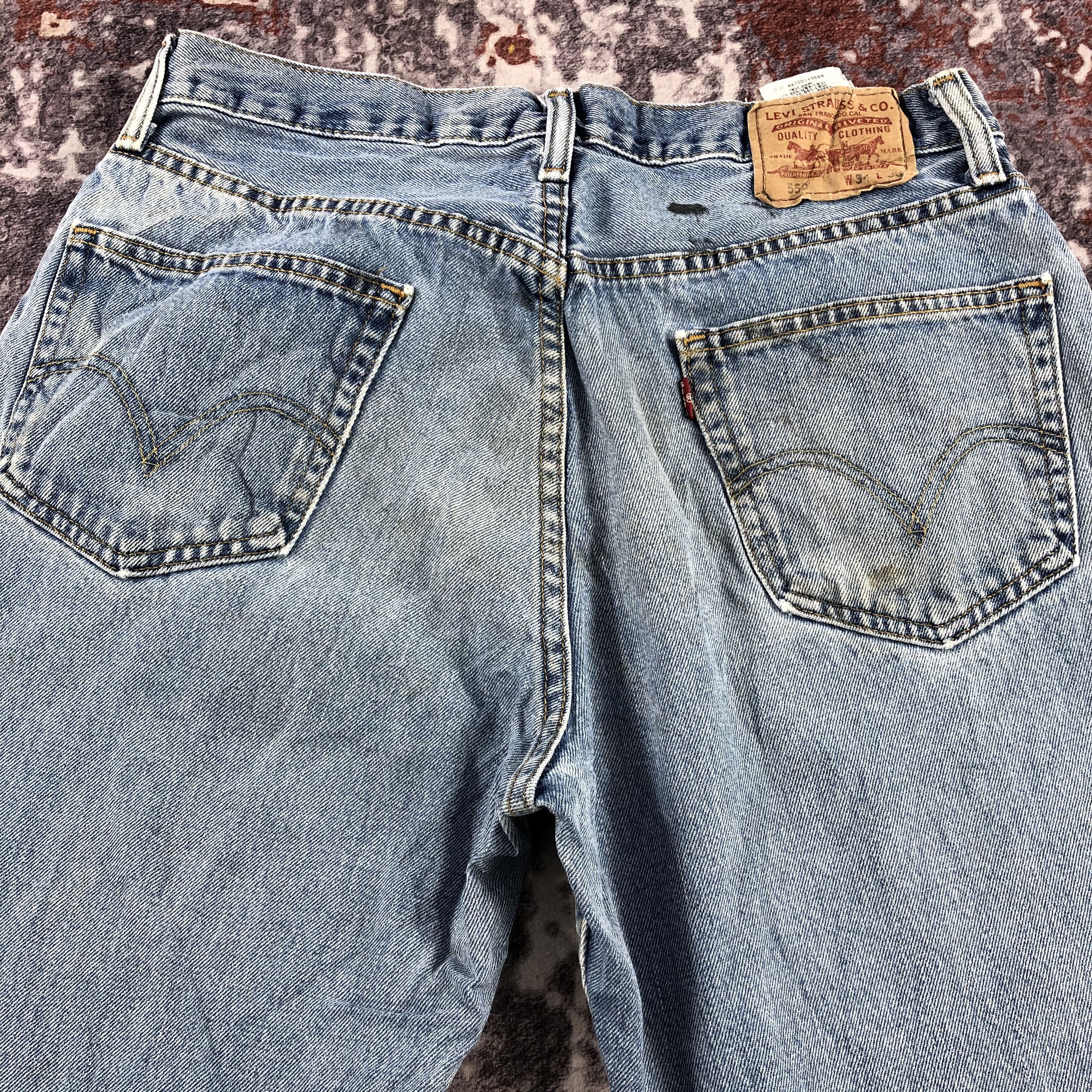 Levi's × Vintage Vintage Blue Wash Levis 550 Jeans-JM2995 Size US 33 - 5 Thumbnail