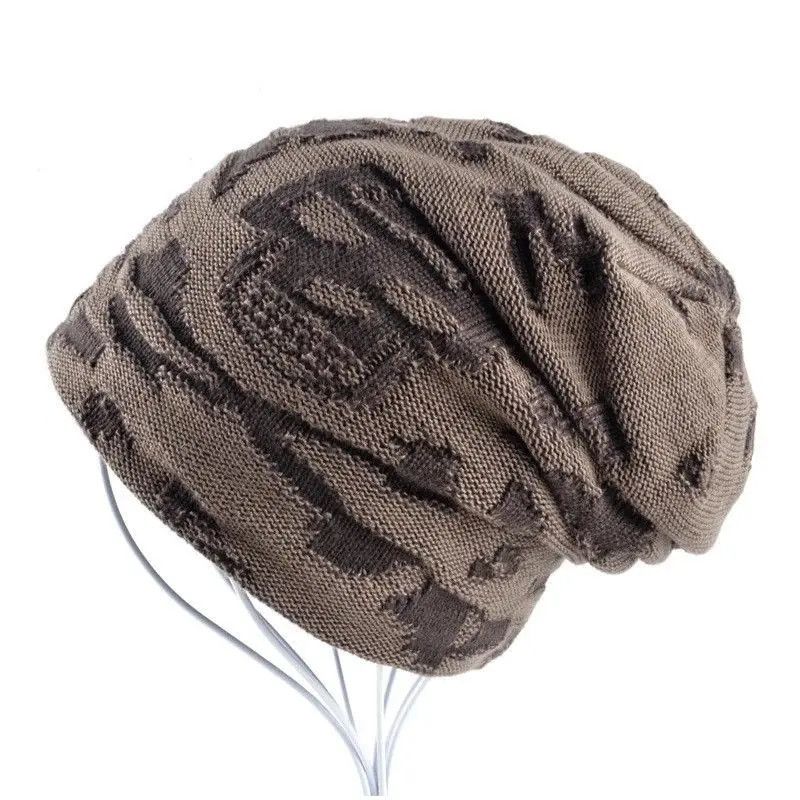 Japanese Brand - Distressed Skull Beanie Size ONE SIZE - 5 Thumbnail