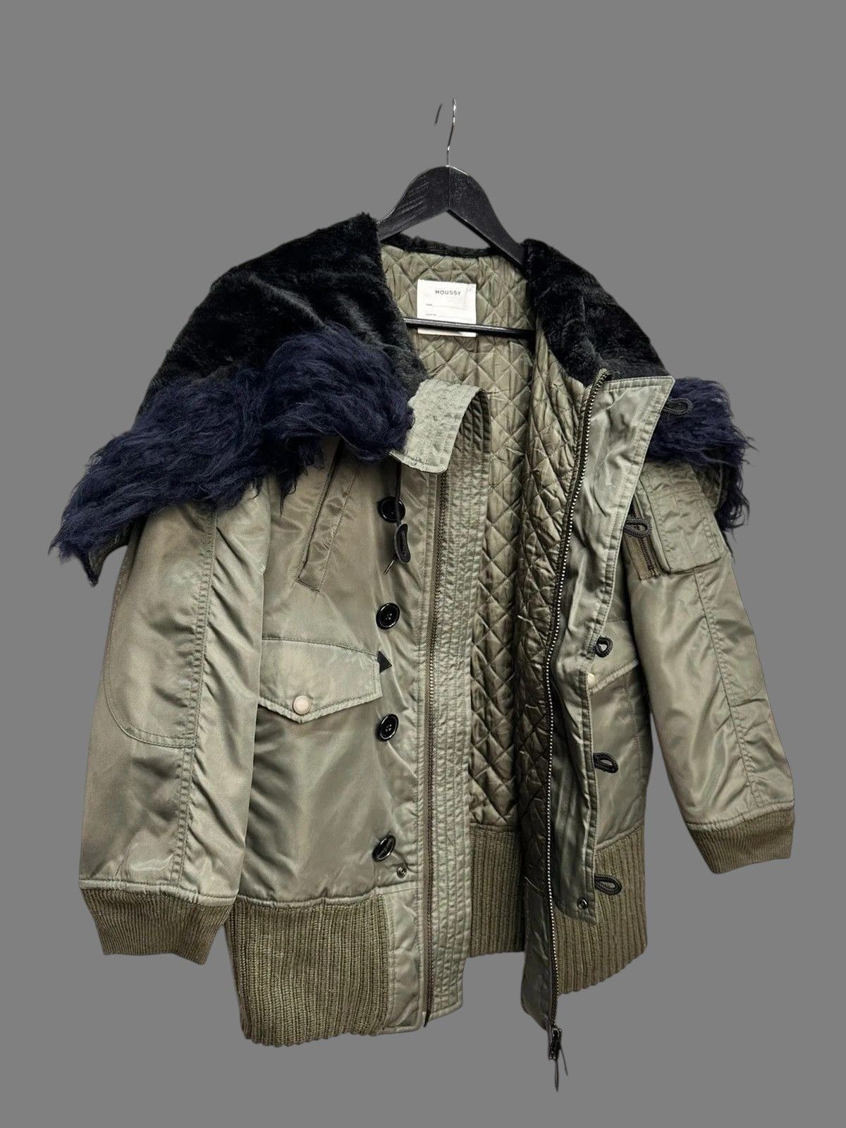 Other Y2K MA1 Retro MILITARY MENS GOA Bomber Jacket Fur M Size US M / EU 48-50 / 2 - 12 Thumbnail