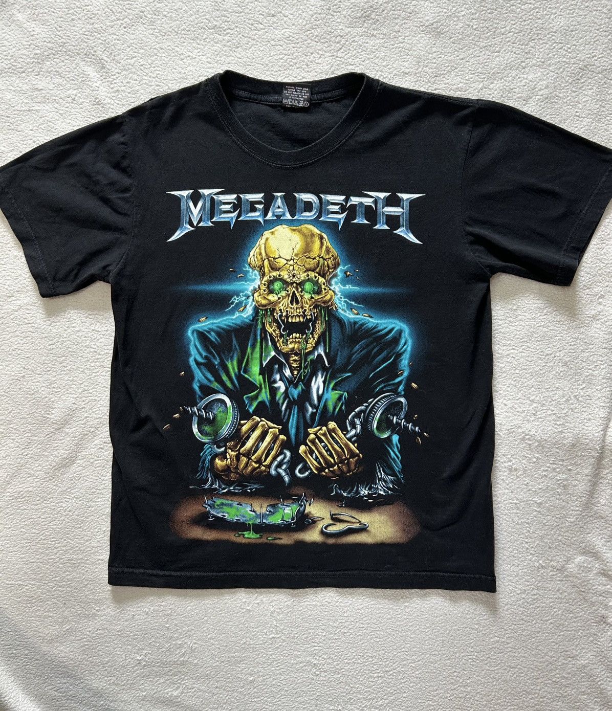 Band Tees Vintage Megadeth Heavy Metal Band Tee T-Shirt Size US L / EU 52-54 / 3 - 1 Thumbnail