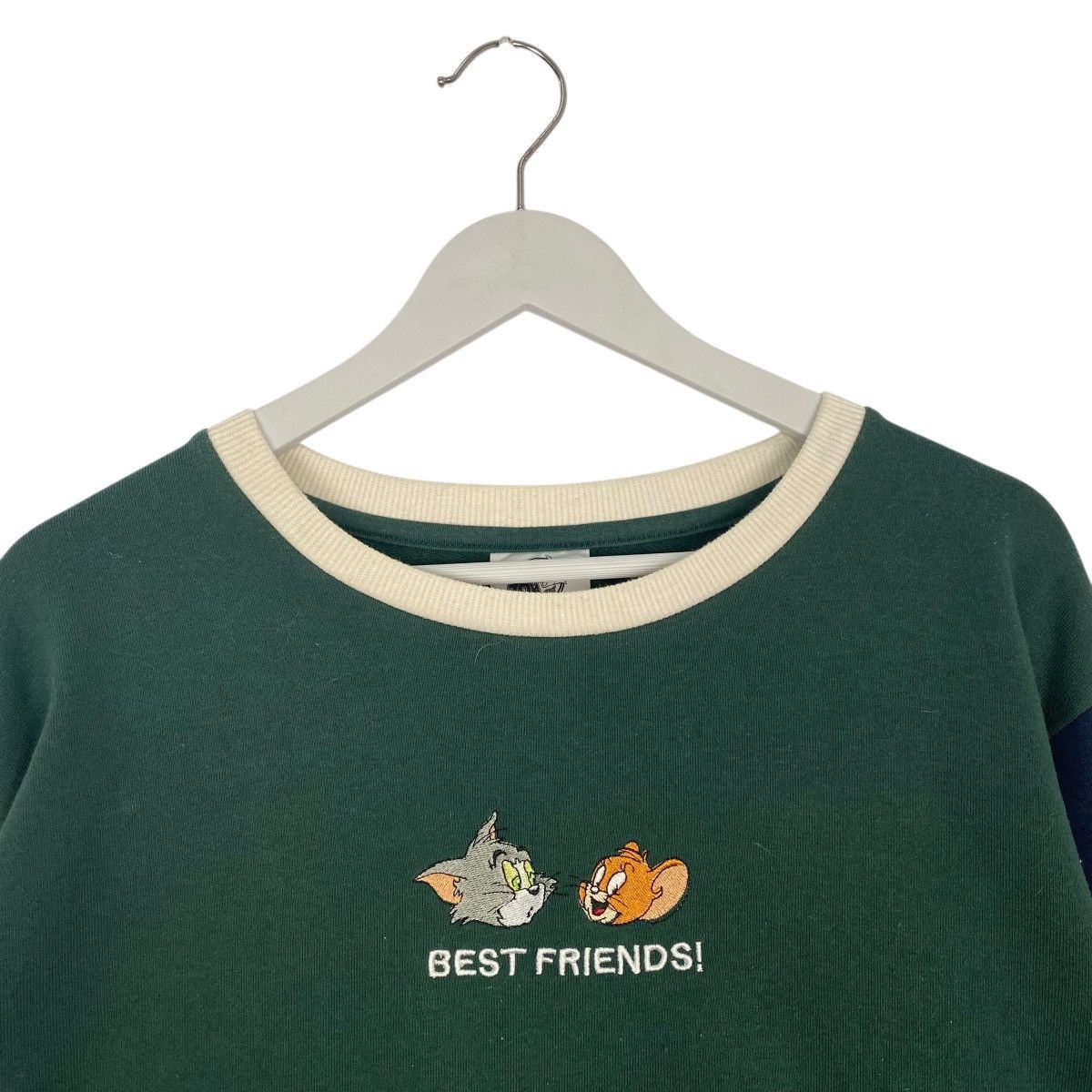 Vintage Vintage Tom Jerry’s Sweatshirt Crewneck Grey Back Hit Green Size US M / EU 48-50 / 2 - 4 Thumbnail