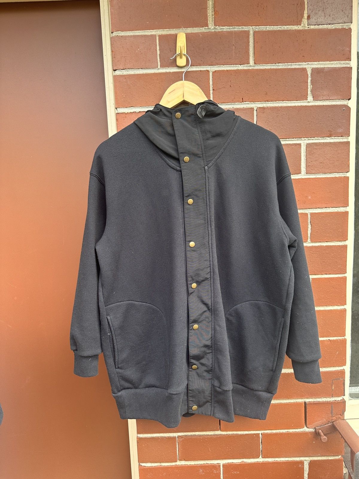 Issey Miyake × Ne-Net Ne-net Hooded Sweatshirt Size US S / EU 44-46 / 1 - 1 Thumbnail