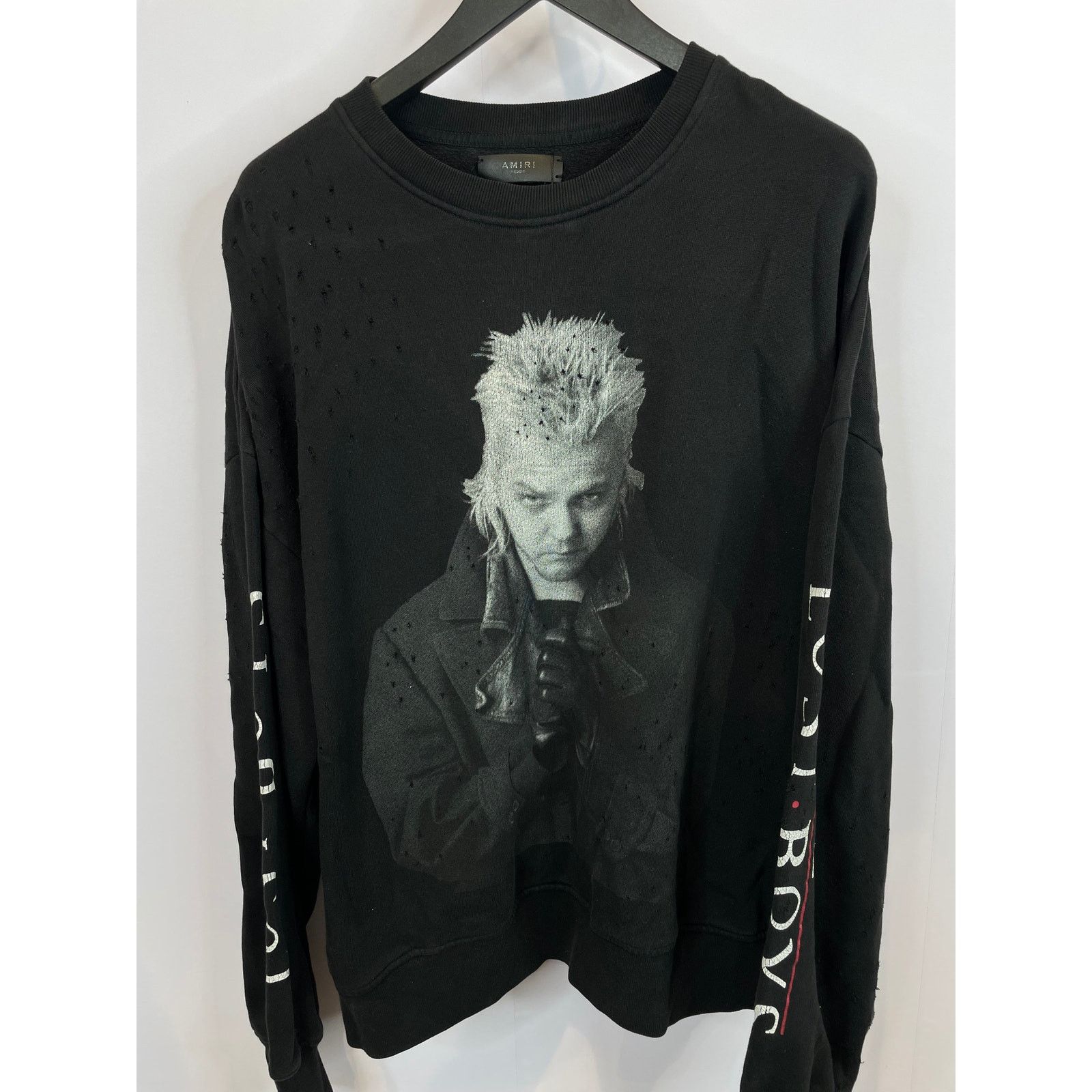 Amiri Amiri Lost Boys Crewneck Used Medium Size US M / EU 48-50 / 2 - 2 Thumbnail