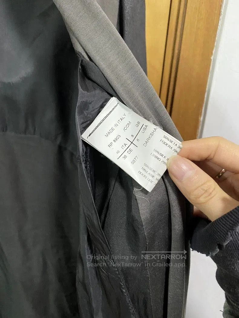 Rick Owens Rick Owens Irregular cardigan in early spring. Size US S / EU 44-46 / 1 - 2 Thumbnail