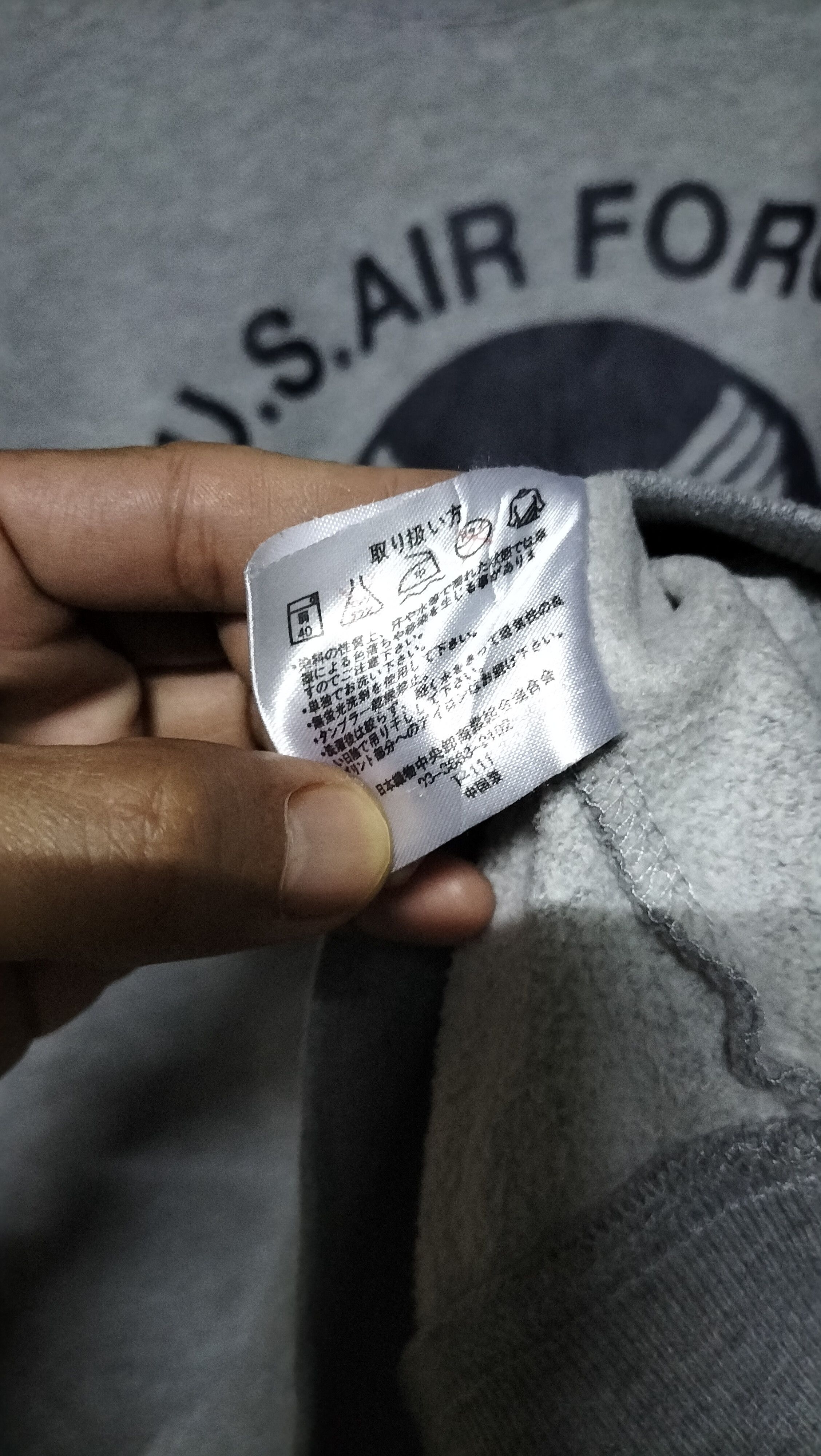 Vintage USAF Air Force Sweatshirt fashion Size US M / EU 48-50 / 2 - 4 Thumbnail