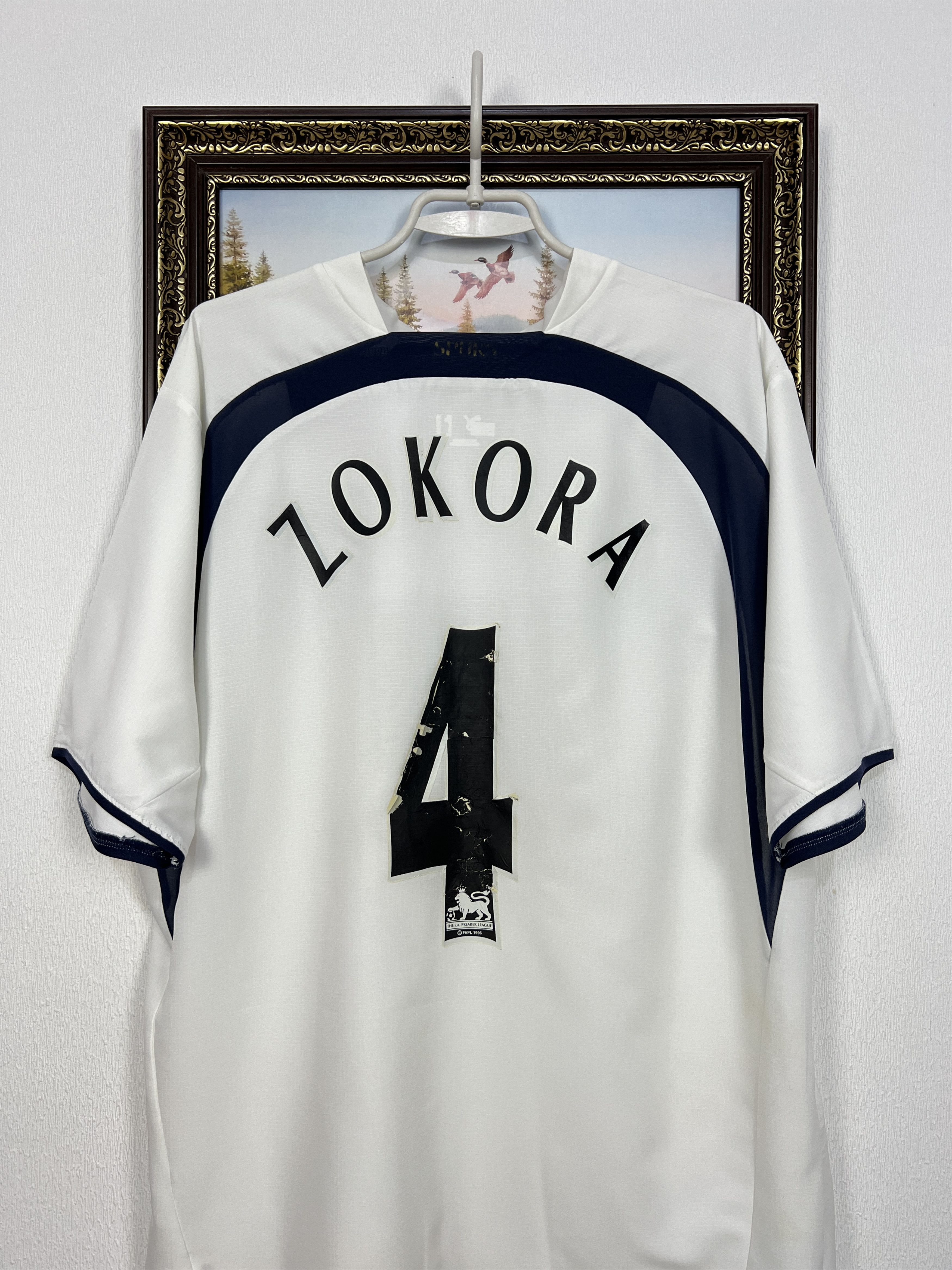 Puma Tottenham Hotspur Home football shirt 2006 Soccer #4 Zokora Size US XL / EU 56 / 4 - 12 Thumbnail